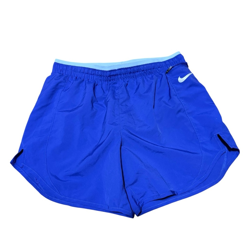 Nike Women’s Athletic Shorts in Royal Blue with White Swoosh